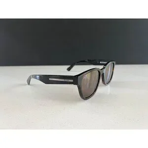 Prada PR A04S are bold brown tortoise square sunglasses Prada PR A04S Sunglasses 13O03R Red - eye-oo.com main image 4